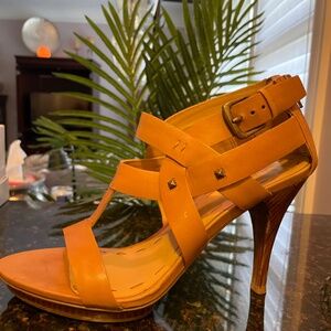 Nine West Gladiator-Style Heeled Sandals - Size 8